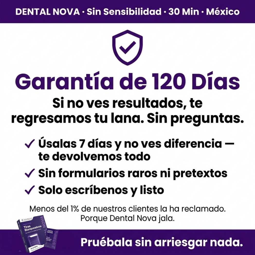 Tiras Blanqueadoras Estirables - Elimina Manchas y Tono Amarillo en 30 Minutos